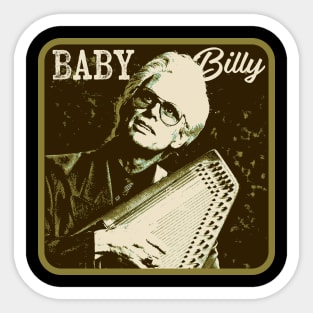 baby Billy - retro vintage Sticker